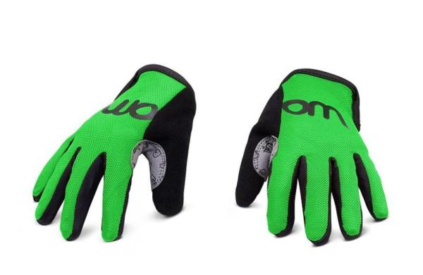 Woom Radhandschuhe, grün, Gr.5