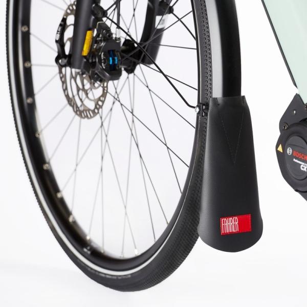 FAHRER Berlin Latz Urban Spritzlappen, schwarz, für 45 bis 55mm
