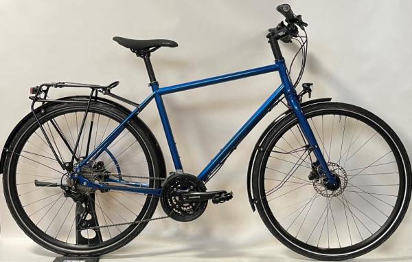 Böttcher Dakkar, Deore 3x10, 52cm dormant blau