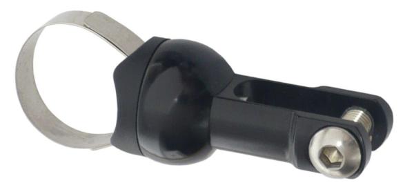 SON Scheinwerferhalter delux lang, schw.