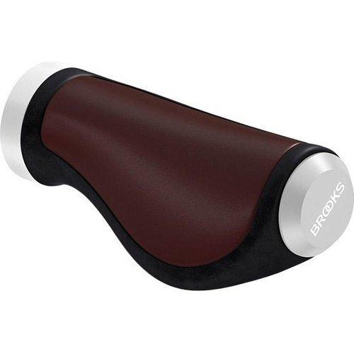 Brooks Ergonomic Leather Grip, a.brown