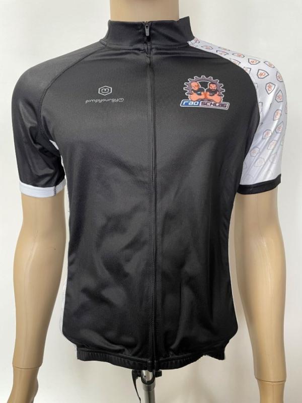 pimpyourgym Trikot "Kollaboration", kurzarm, schwarz, Gr.: S