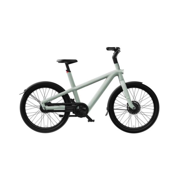 VanMoof S6 open, pearl mint