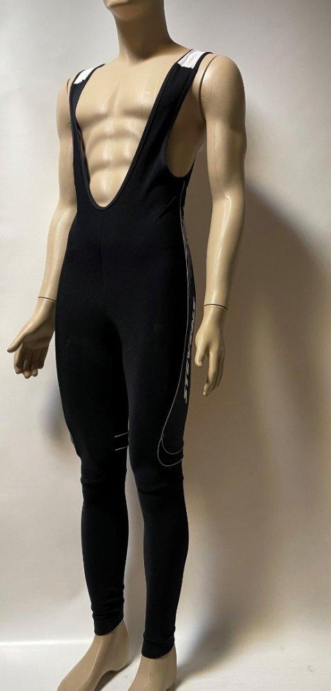 Stevens Bibtight lang, schwarz/weiß, Gr.: L