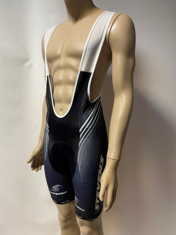 Stevens Bibshort, schwarz/weiß, Gr.: L