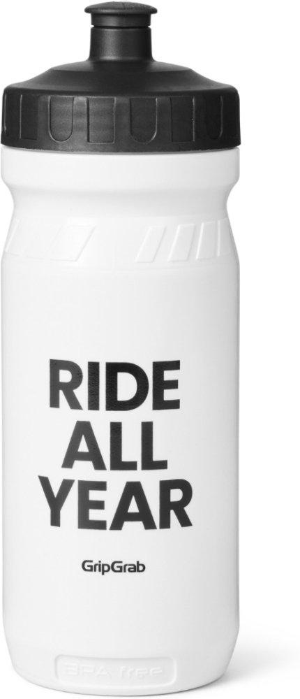 GripGrab R.A.Y. Trinkflasche, 600 ml, weiß