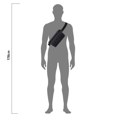 Ortlieb Sling-Bag Metrosphere black embossed Produktbild 5