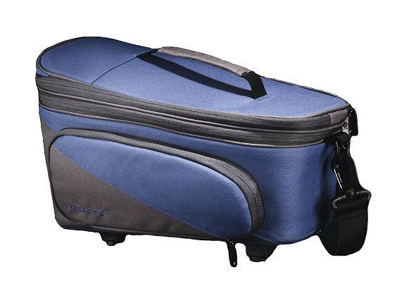Racktime Gepäckträgertasche Talis Plus trunk bag  berry blue/stone grey