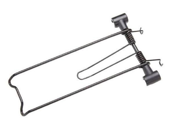 Racktime Federklappe Clampit Schwarz für Lightit, Lightit Touren