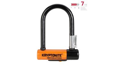 KRYPTONITE Bügelschloss Evolution Mini-5 13 mm orange 140 mm Produktbild 2