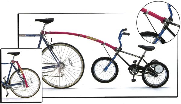 Trail Gator Anhängestange rot