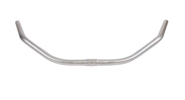 ergotec City-/Trekking Lenkerbügel Beach Cruiser 710 mm Alu-Look 65°/0° 62 mm 25,4 mm