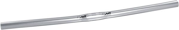 ergotec MTB Lenker Flat Town Exclusive 560 mm silber eloxiert 4°/0° 0 mm 25,4 mm