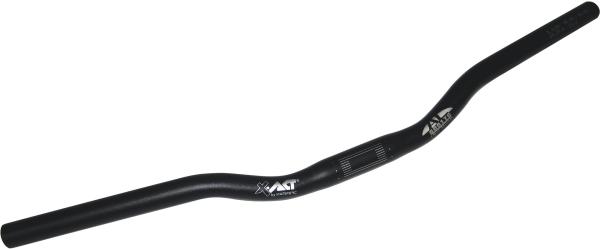 ergotec City-/Trekking Lenkerbügel Riser 620 mm schwarz sand. 10°/0° 30 mm 25,4 mm