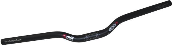 ergotec MTB/ATB Lenker Ergo 630 mm schwarz sand. 14°/5" 30 mm 25,4 mm