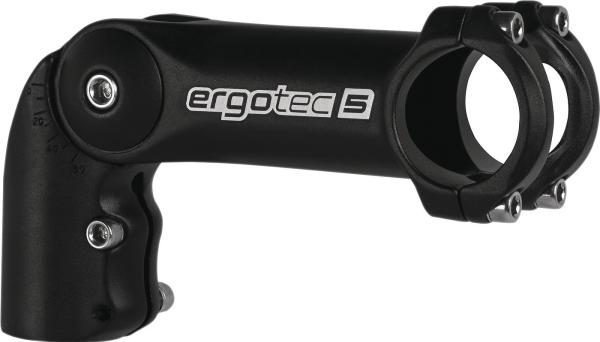 ergotec Ahead-Vorbau Octopus XL 50 115 mm schwarz sand. 31,8 mm 1 1/8" 0- +60°