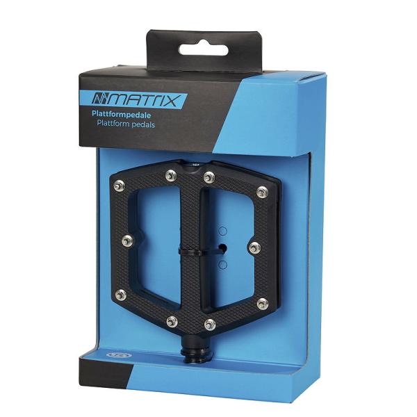 MATRIX Plattformpedal PE48 schwarz  EVP