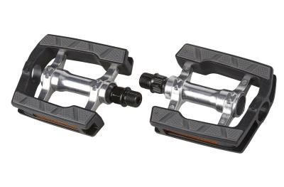 MATRIX Trekking-/Comfort-/City Pedal PE67 schwarz / silber  EVP Produktbild 1