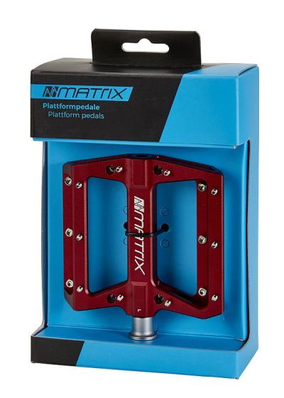 MATRIX Plattformpedal PE81 rot  EVP Produktbild 1