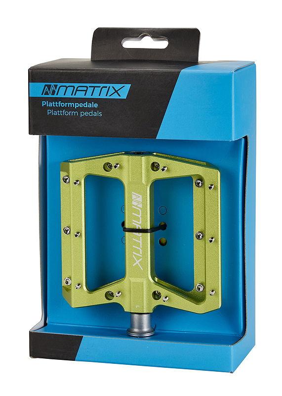 MATRIX Plattformpedal PE81 grün  EVP