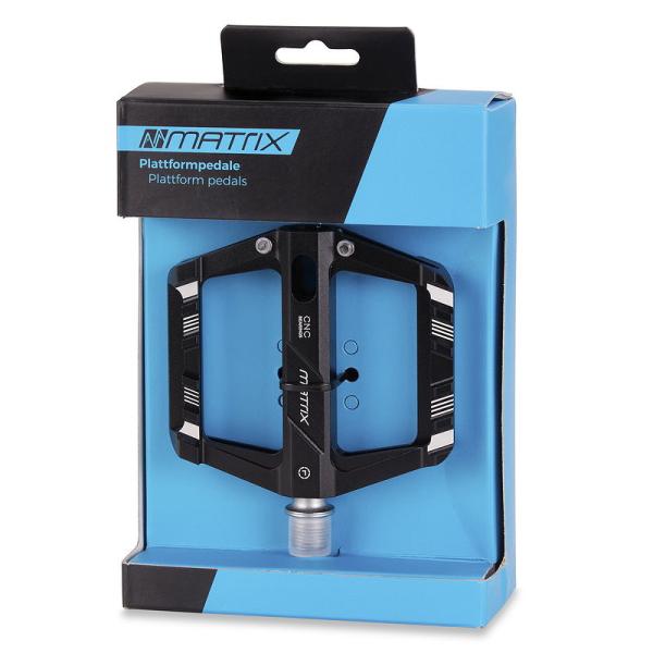 MATRIX Plattformpedal PE102 schwarz  EVP