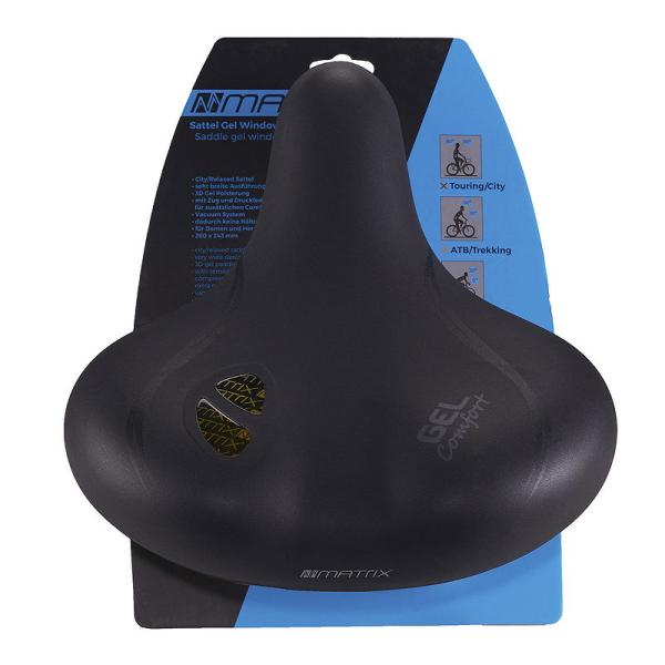 MATRIX City Sattel Gel Window Comfort Relaxed  L260 x B243 mm Unisex EVP