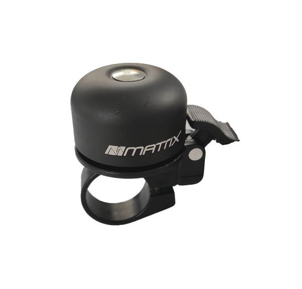MATRIX Mini-Glocke Alu 22,2 mm matt-schwarz  SB-Verpackung