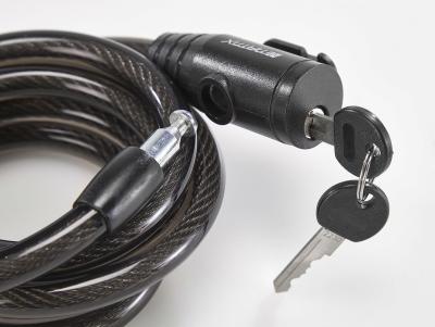 MATRIX Spiralkabelschloss SPS 1810 12 mm schwarz 180 cm EVP Produktbild 2