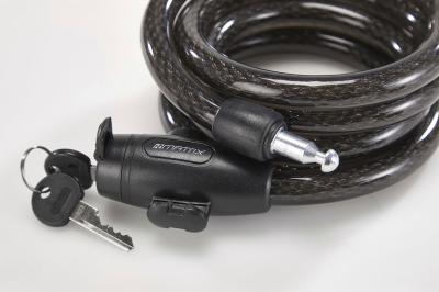 MATRIX Spiralkabelschloss SPS 1820 15 mm schwarz 180 cm EVP Produktbild 1