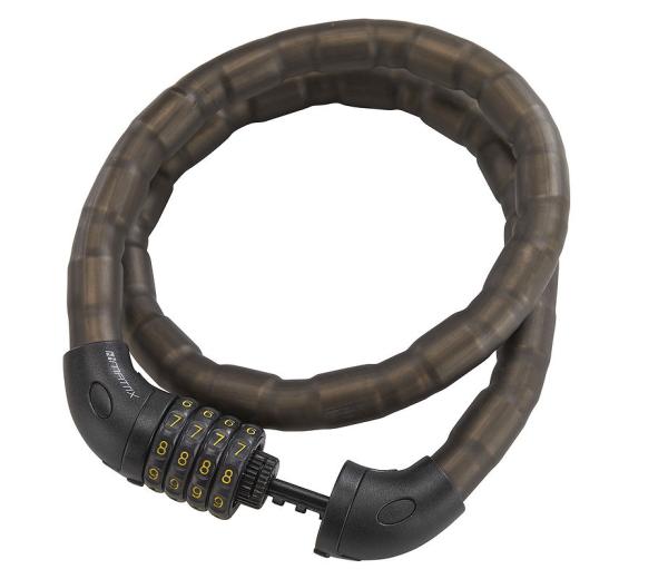 MATRIX Zahlen-Panzerkabelschloss PAZ 1000 18 mm rauch/schwarz 100 cm EVP