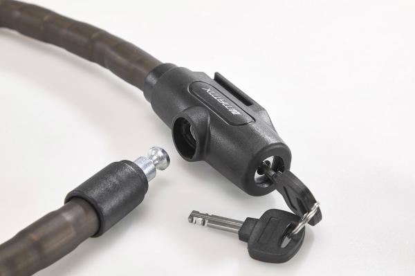 MATRIX Panzerkabelschloss PAS 1000 18 mm rauch-schwarz 100 cm EVP