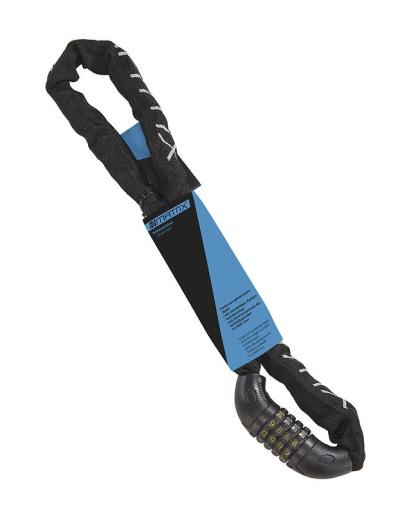 MATRIX Zahlen-Kettenschloss KEZ 901 6 mm schwarz 90 cm Produktbild 1