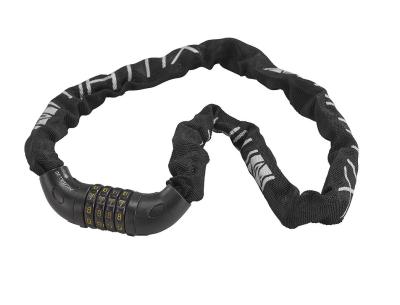 MATRIX Zahlen-Kettenschloss KEZ 901 6 mm schwarz 90 cm Produktbild 3