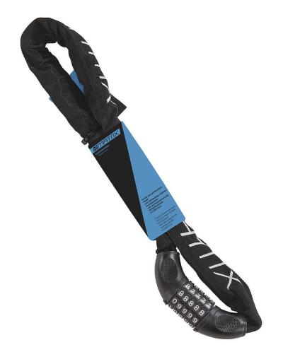 MATRIX Zahlen-Kettenschloss KEZ 902 6 mm schwarz 90 cm Produktbild 1