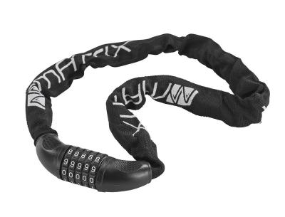 MATRIX Zahlen-Kettenschloss KEZ 902 6 mm schwarz 90 cm Produktbild 3