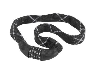 MATRIX Zahlen-Kettenschloss KES 905 6 mm schwarz 90 cm Produktbild 1