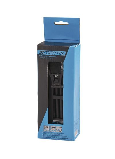 MATRIX Faltschloss FAS 850 schwarz 85 cm Produktbild 1