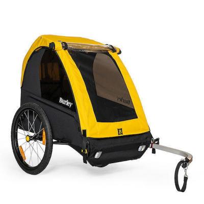 Burley Kinderanhänger Bee Double 1-2 Sitzer gelb Produktbild 2