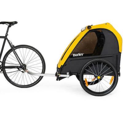 Burley Kinderanhänger Bee Double 1-2 Sitzer gelb Produktbild 3