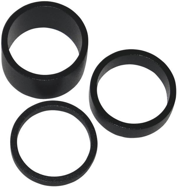 MATRIX Spacer Set Alu schwarz glanz 1 1/8" 5, 10, 20 mm EVP