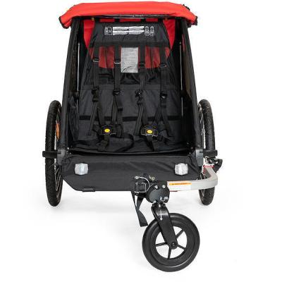 Burley Kinderanhänger Honey Bee 2 Sitzer rot/schwarz Produktbild 4