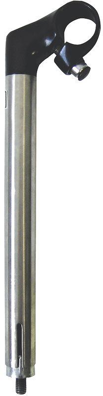 ergotec Vorbau Cat Tube 40 mm schwarz-silber 25,4 mm 22,2 mm 30°