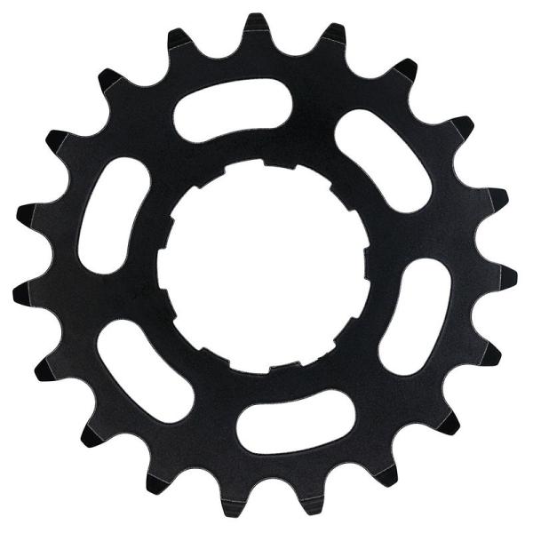 KMC Ritzel flach für Enviolo schwarz  1/2" x 3/32"  19 Zähne