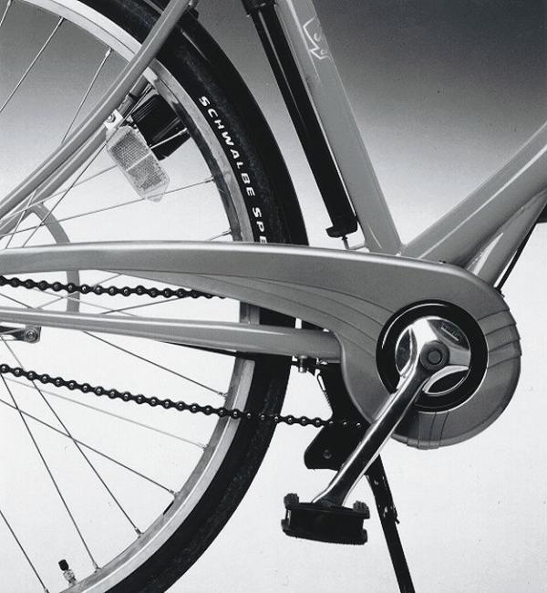 Hebie Kettenschutz 33 Zähne silber hochglanzpoliert 0340 E2