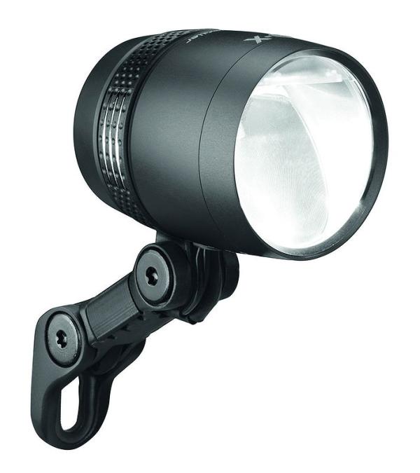 B&M E-Bike LED Scheinwerfer IQ-X E schwarz eloxiert 150 Lux 164R60TS7-01
