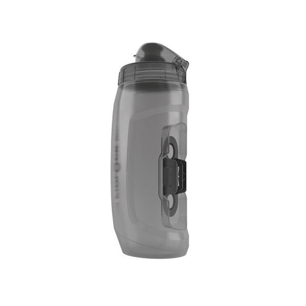 FIDLOCK Trinkflasche TWIST bottle 590 transparent schwarz 0,59 L