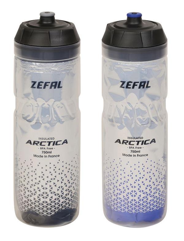 Zéfal Thermo Trinkflasche Arctica silber/schwarz 0,75 L