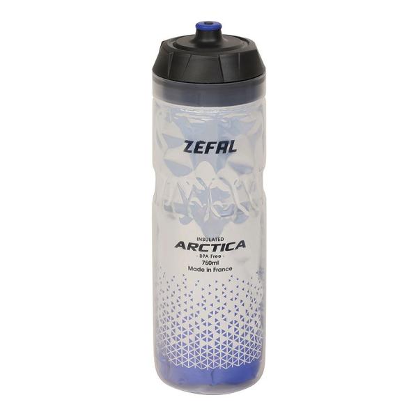 Zéfal Thermo Trinkflasche Arctica silber/blau 0,75 L