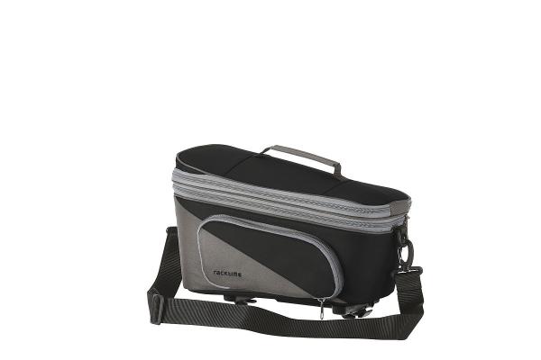 Racktime Gepäckträgertasche TalisPlus trunkbag 2.0 carbon black/stone grey