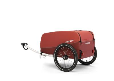 CROOZER Lastenanhänger Cargo Kalle lava red Produktbild 1